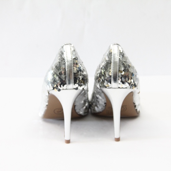 Women Sequin Heels sz 7 NEW Chinese Laundry Stiletto Ruthy Pointed Toe - Picture 8 of 8